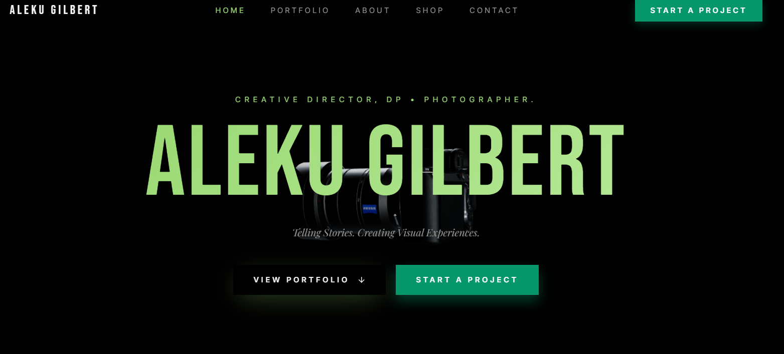 Aleku Gilbert Portfolio